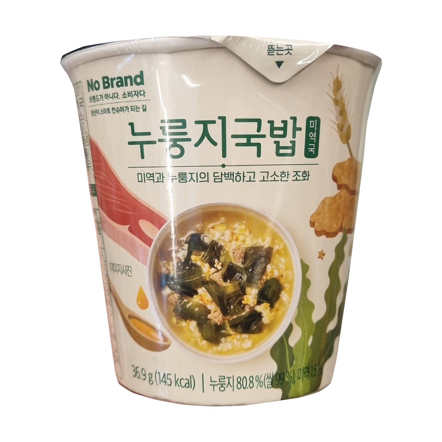NOBRAND Nurungji Soup Seaweed Soup λλ£½μ§ κ΅λ°₯ λ―Έμκ΅ 36.9g